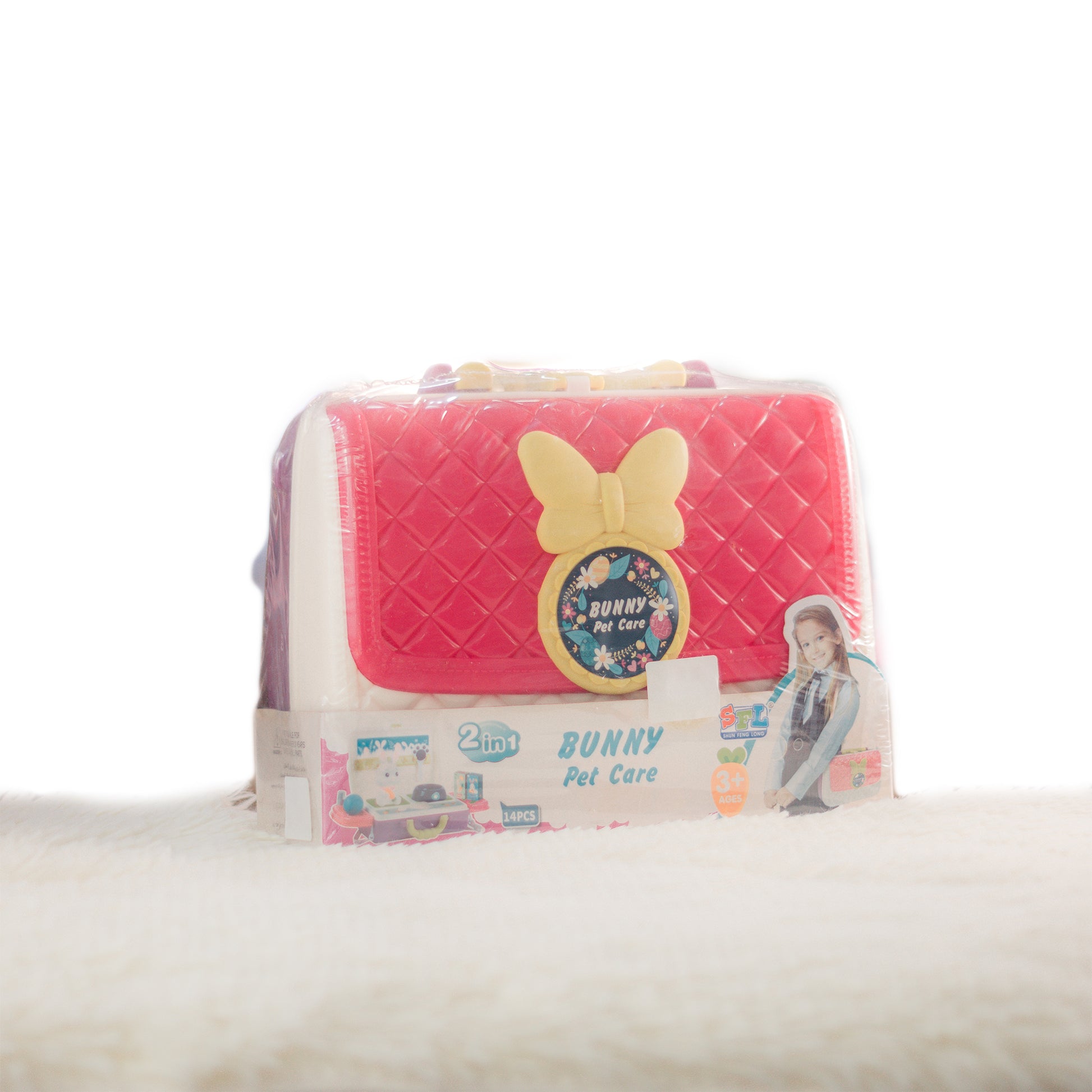 Maletín Bunny Pet Care – Juego 2 en 1 de Veterinaria para Niñas | 14 Piezas