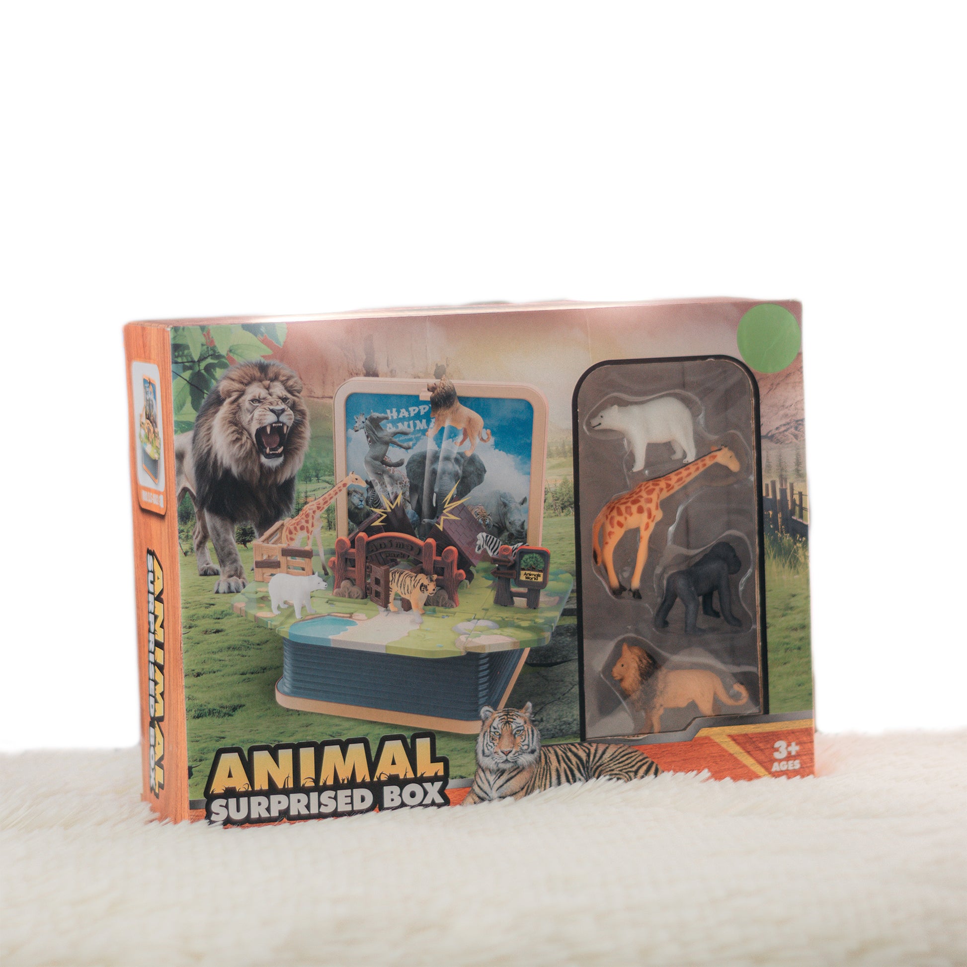 Caja Sorpresa de Animales Salvajes – Set Interactivo con Figuras | Animal Surprised Box