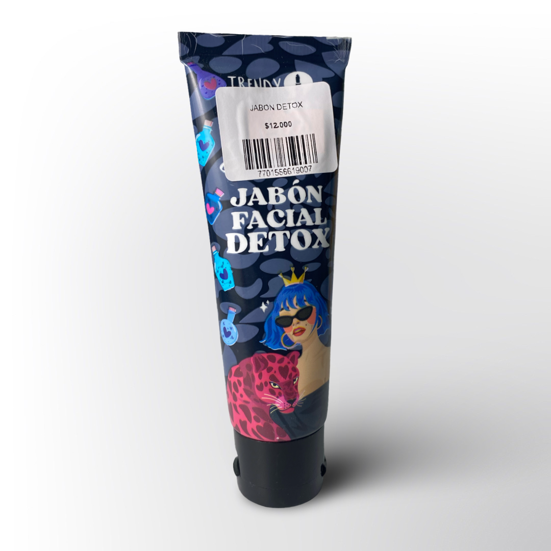 Jabón Liquido Facial Detox Especial para Piel Grasa  | Trendy
