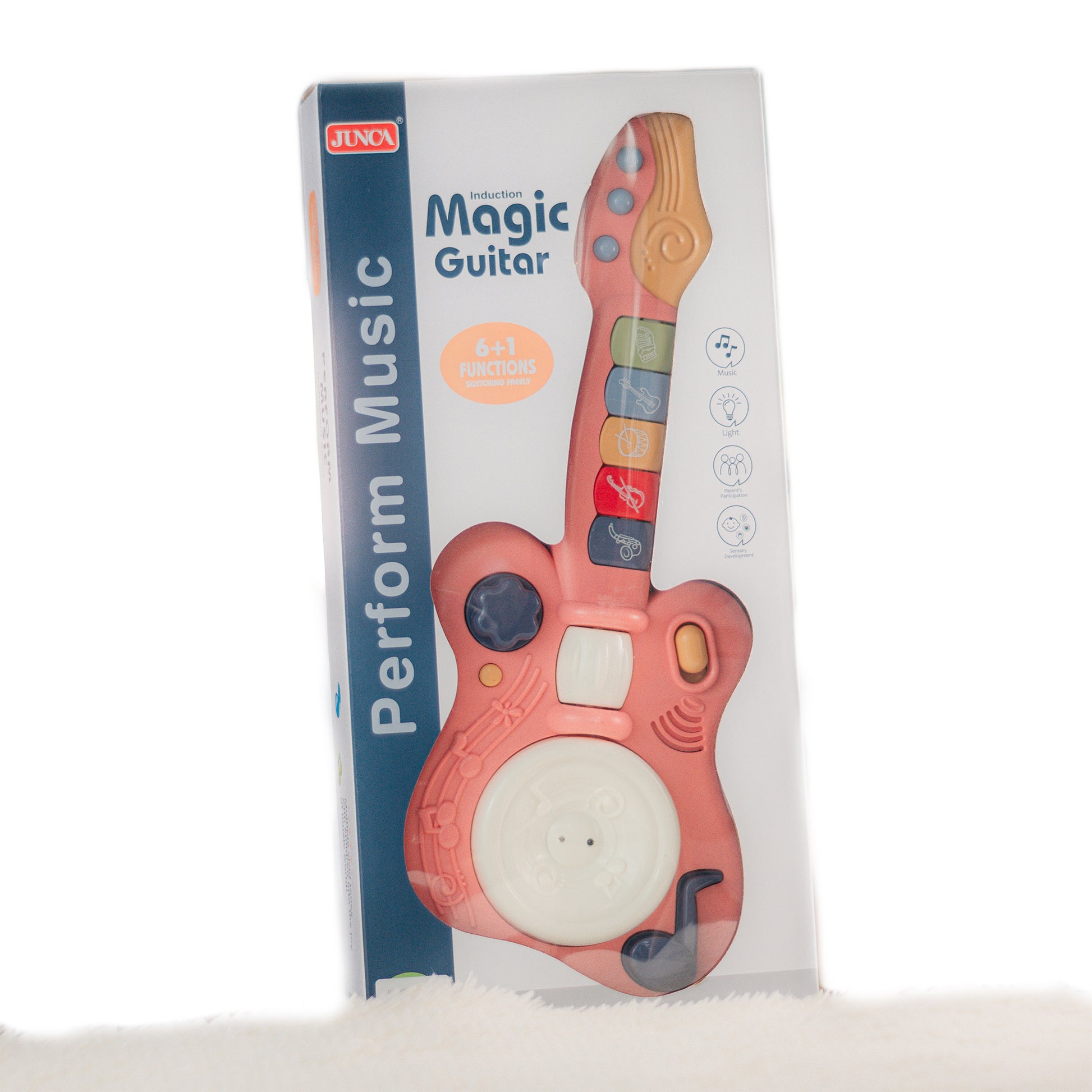 Guitarra Mágica Musical para Niños – 6 Funciones Interactivas