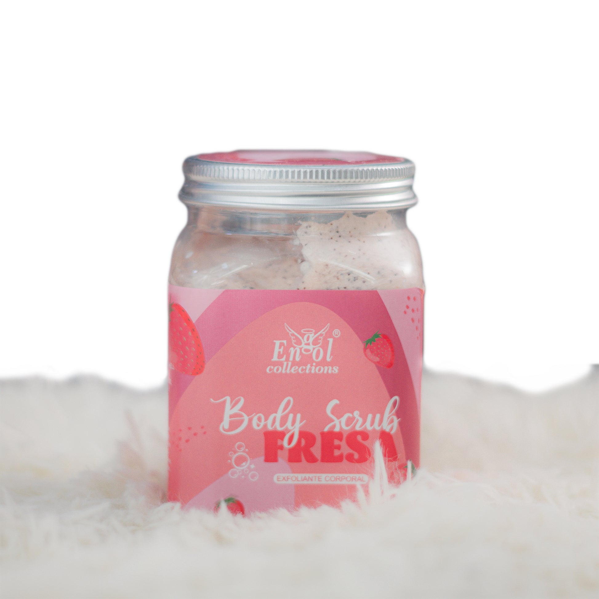 🍓✨ Exfoliante Corporal de Fresa – Enol Collections