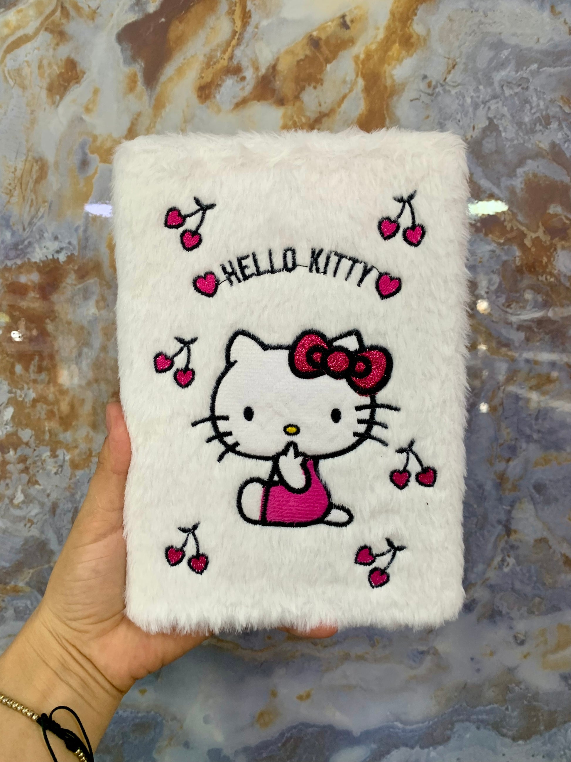 Agenda con Pasta de Peluche