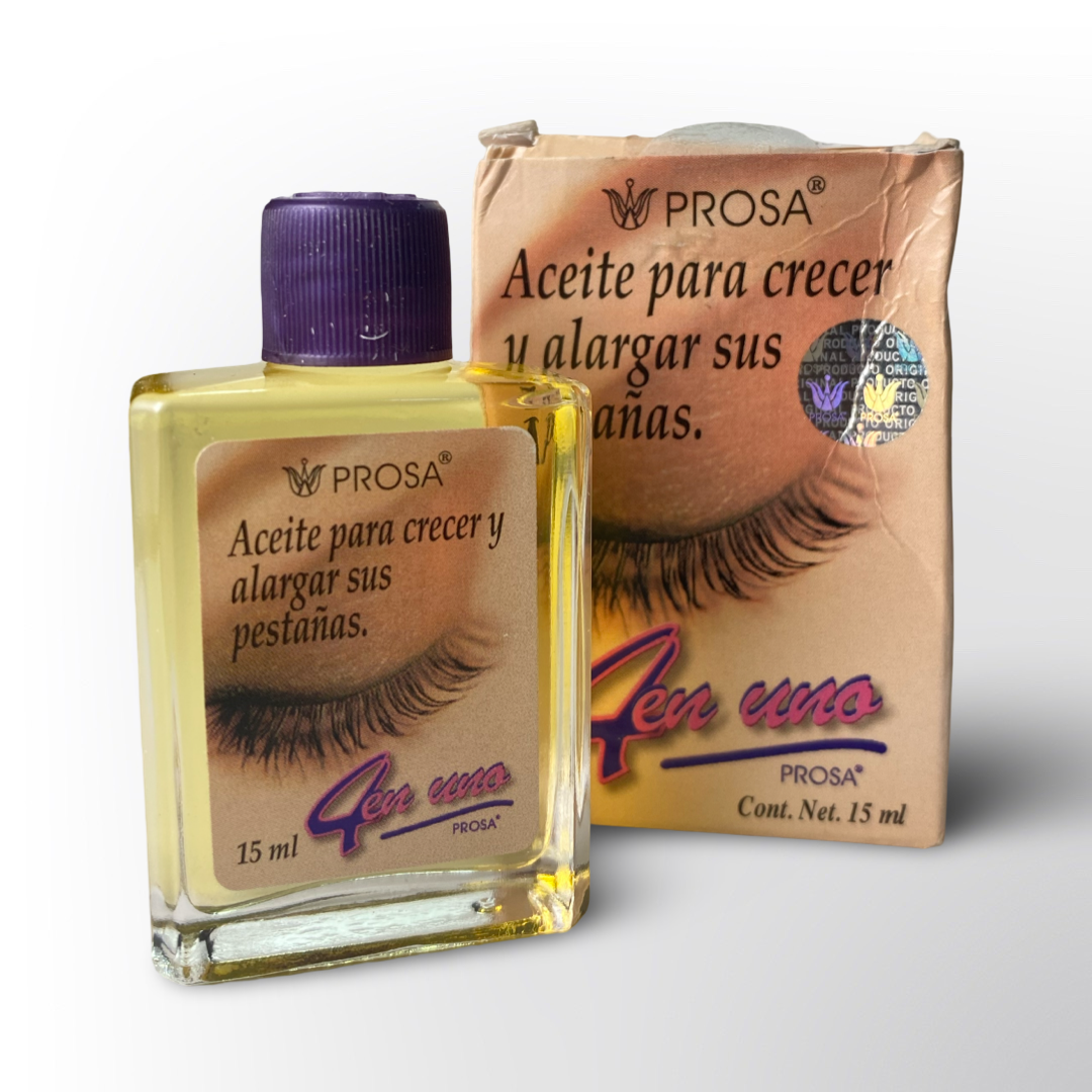 Aceite Desmaquíllante e Hidratante de Cejas y Pestañas | Prosa 4 en 1