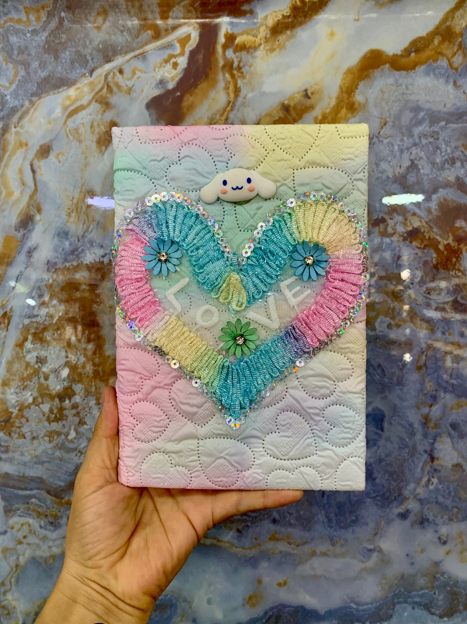 Agenda con Pasta de Peluche