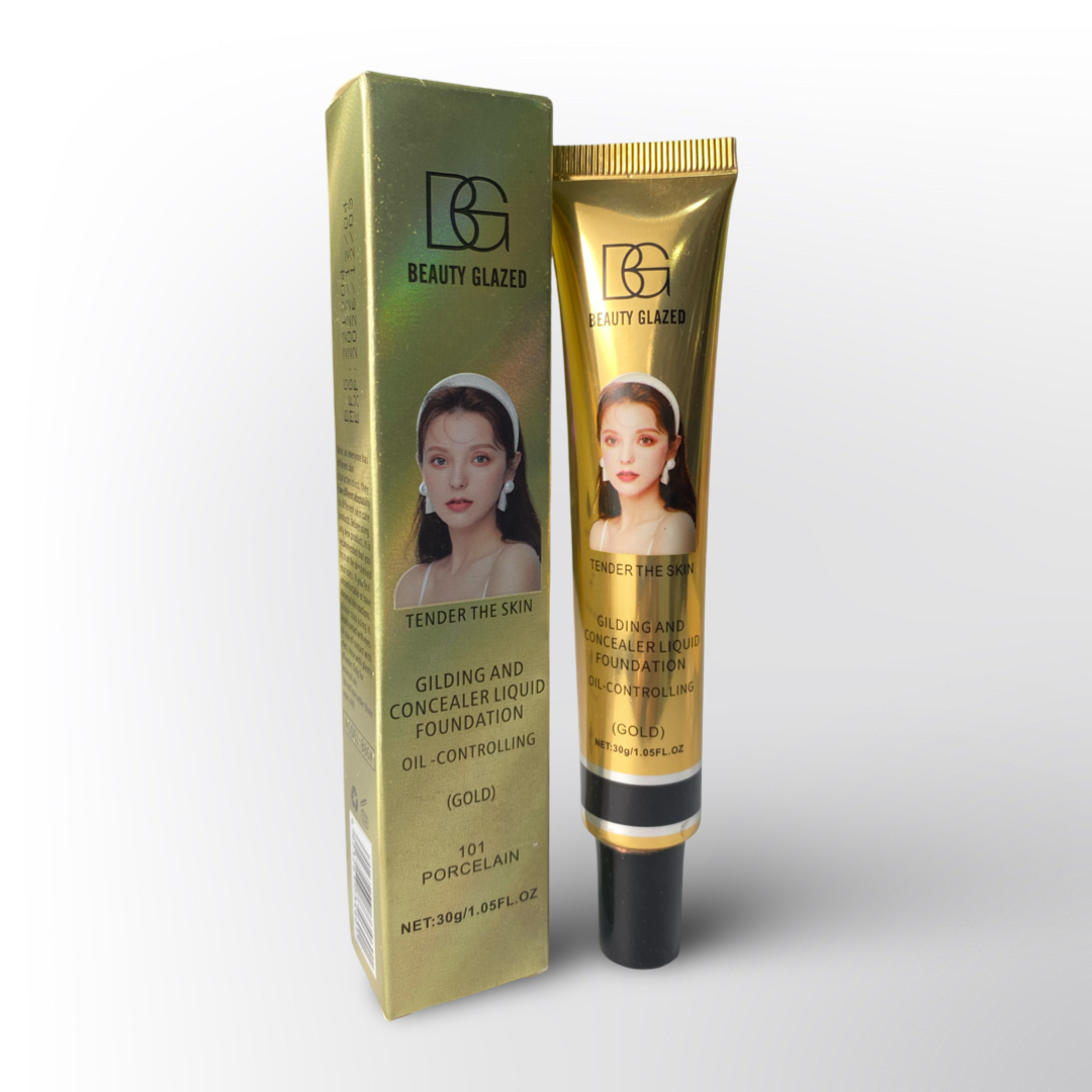Base y Corrector Líquido (Gold) |Beauty Glazed