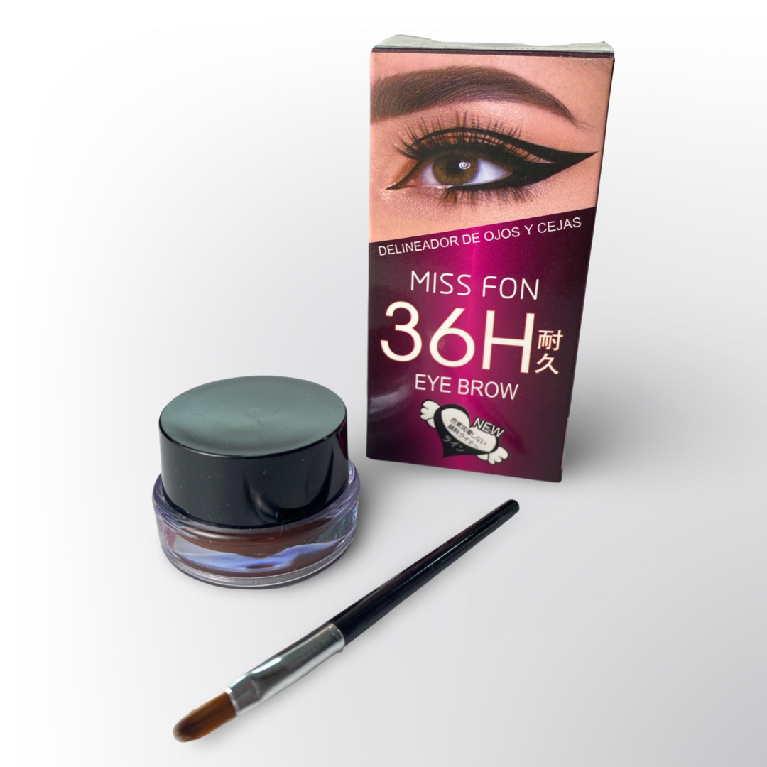 Betún, Delineador de Ojos y Cejas| Miss Fon 36H