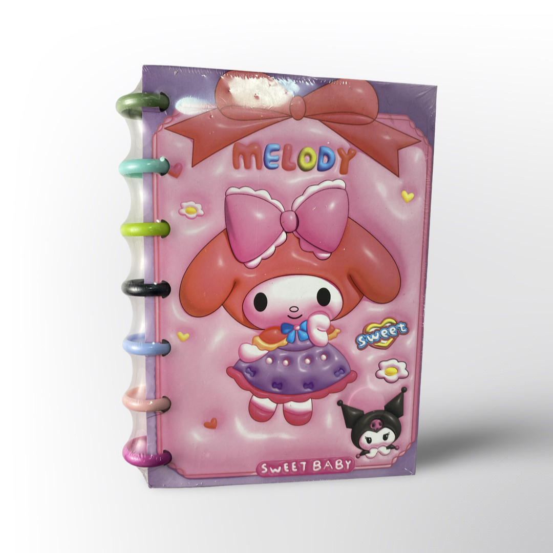 Libreta personajes sanrio