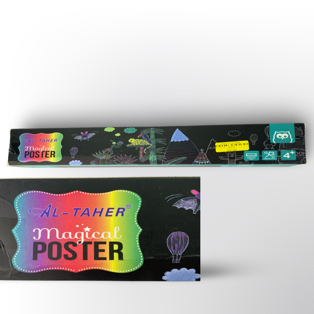 Rolló mágico para Raspar