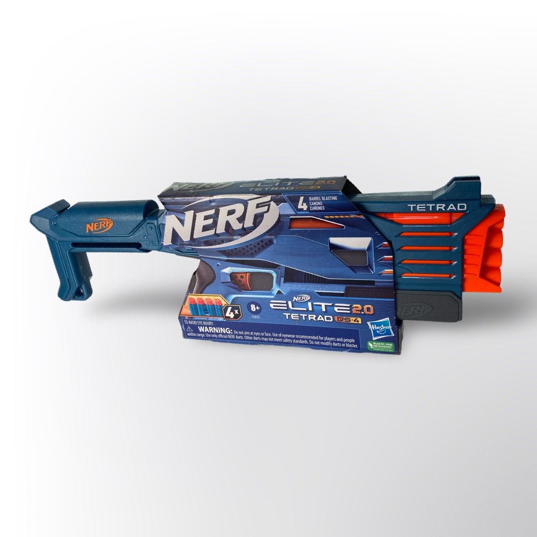 Pistola Nerf Lanzadora X4
