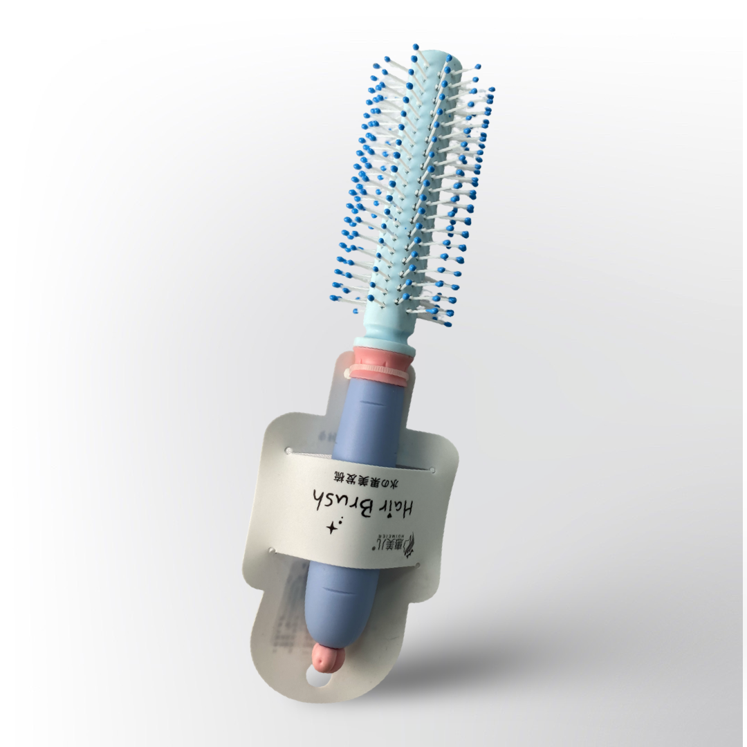 Cepillo Redondo Multicolor para Cabello – Peinado, Volumen y Brillo Profesional