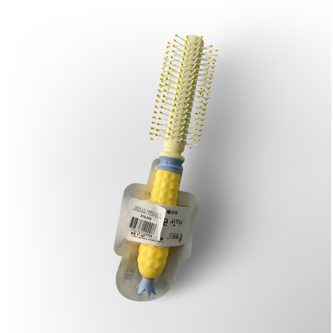 Cepillo Redondo Multicolor para Cabello – Peinado, Volumen y Brillo Profesional