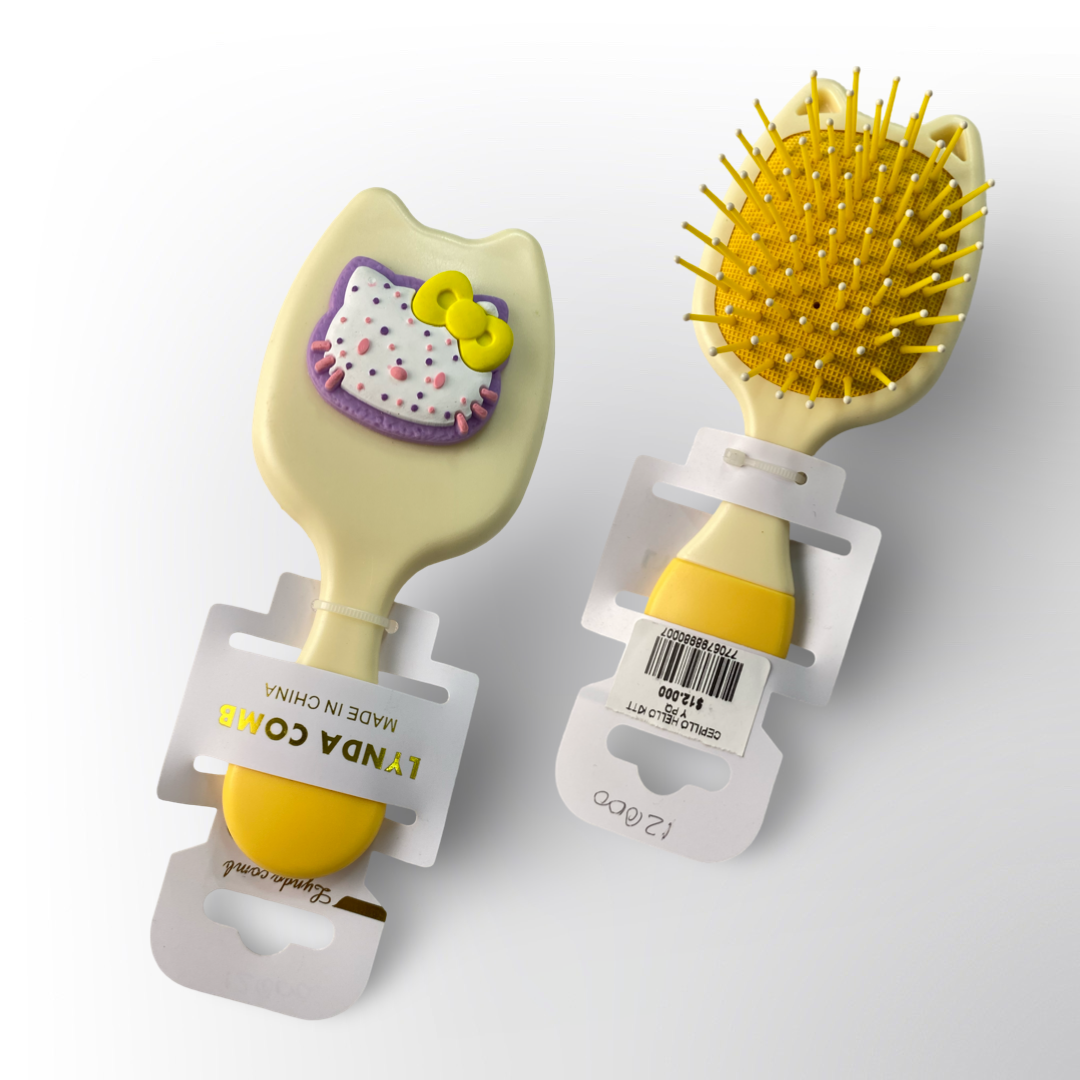 Cepillos de Cabello Infantiles con Personajes – Desenredantes Suaves (Varios Estilos)