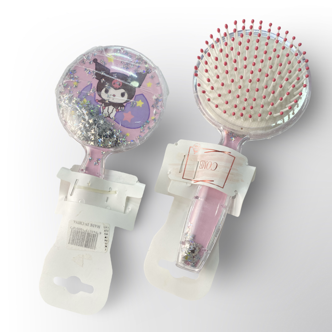 Cepillos de Cabello Infantiles con Personajes – Desenredantes Suaves (Varios Estilos)