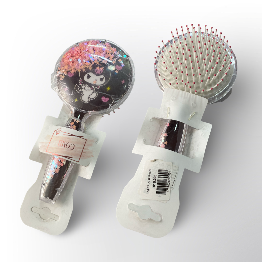 Cepillos de Cabello Infantiles con Personajes – Desenredantes Suaves (Varios Estilos)