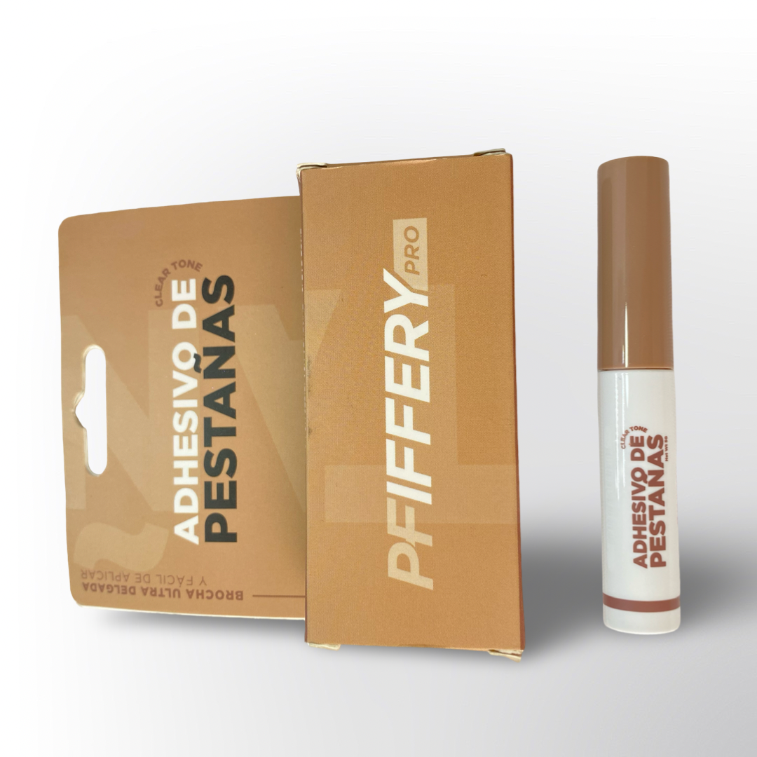 Adhesivo de Pestañas Pfiffery Pro ✨ – Fijación segura, acabado natural y fácil aplicación.