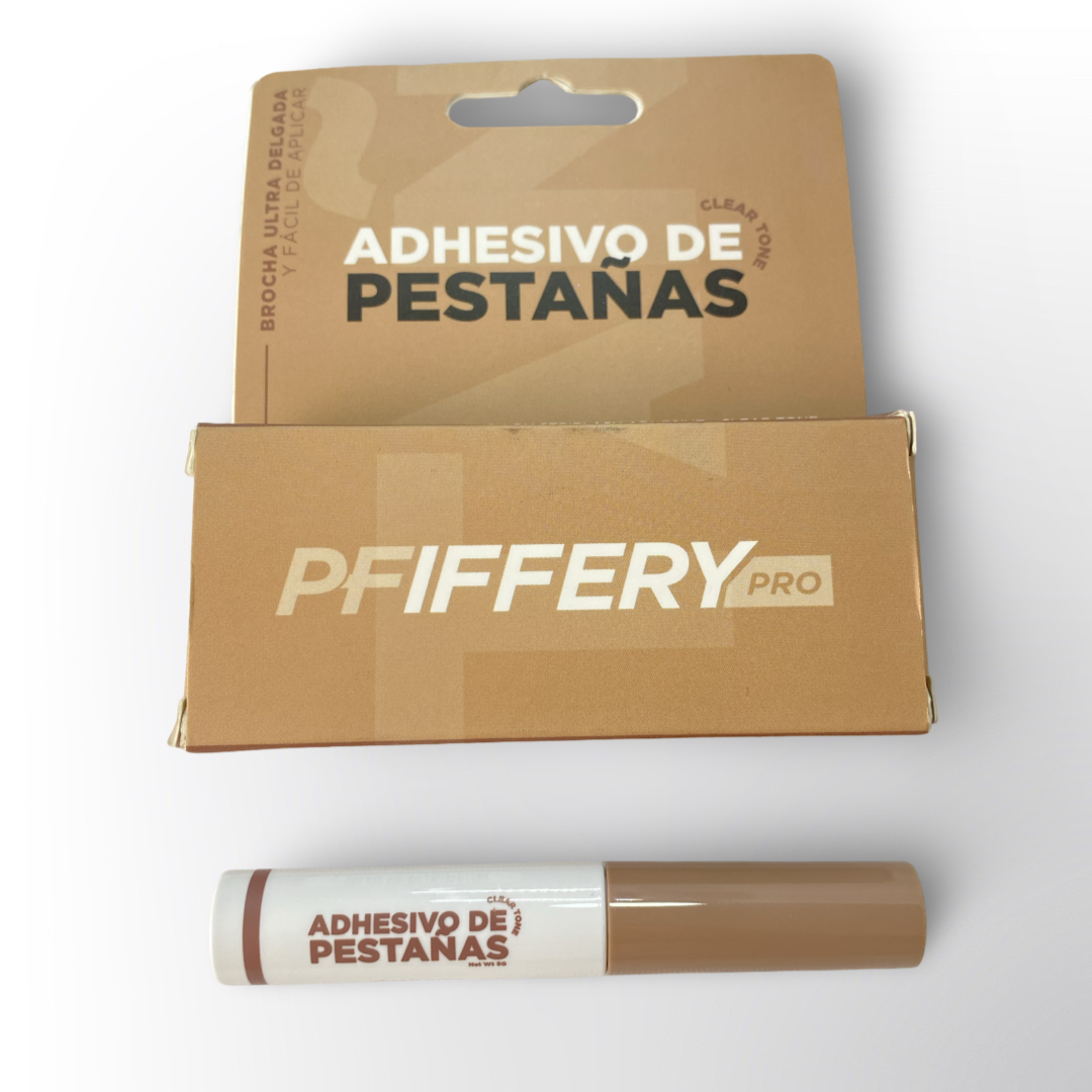 Adhesivo de Pestañas Pfiffery Pro ✨ – Fijación segura, acabado natural y fácil aplicación.
