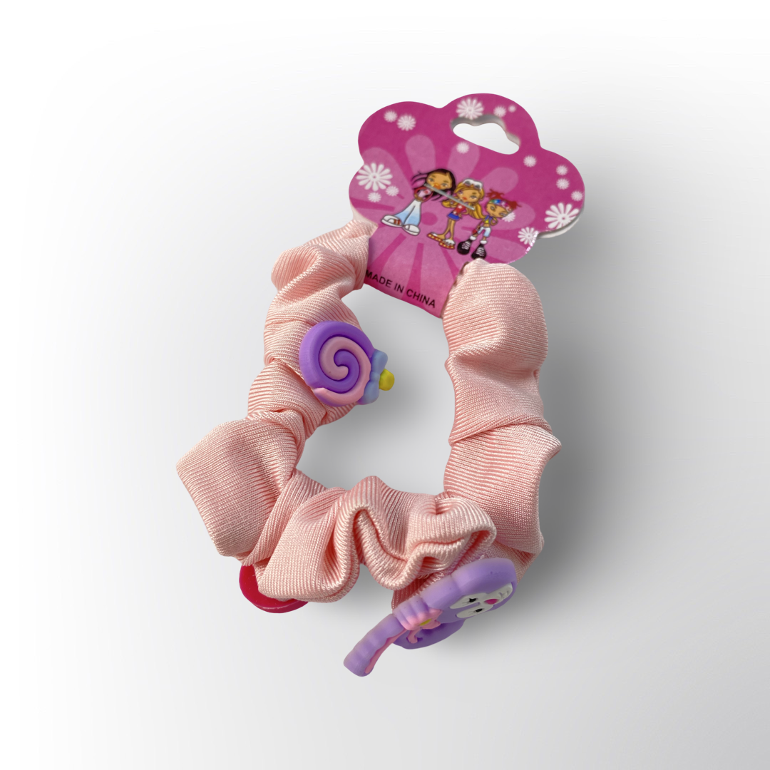 Scrunchies para el Cabello con Motivos Divertidos – Disponibles en Varios Colores