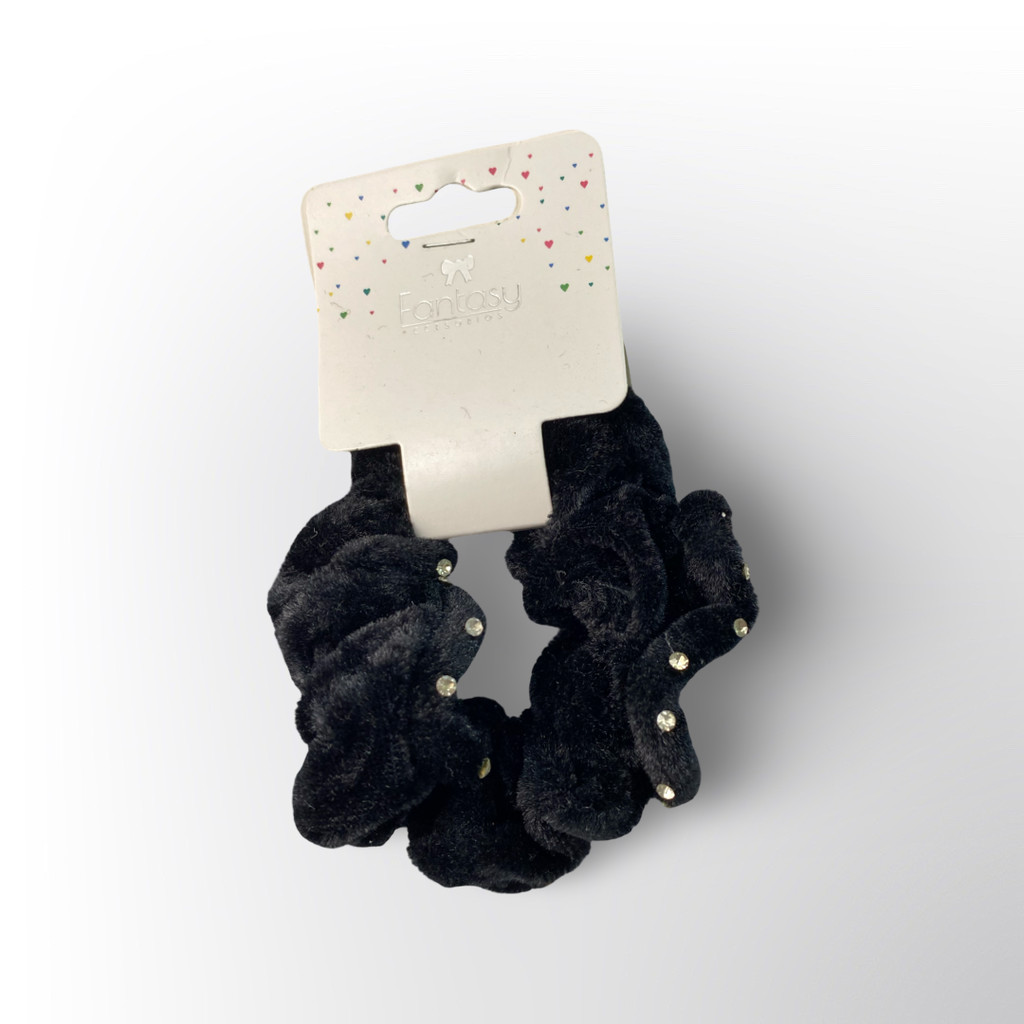 Coletero Suave 🤎 – Liga de terciopelo estilo scrunchie, cómoda y elegante para cualquier look.