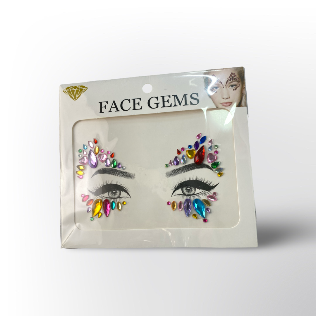 Face Gems Autoadhesivos para Maquillaje y Festivales – 3 Referencias Disponibles