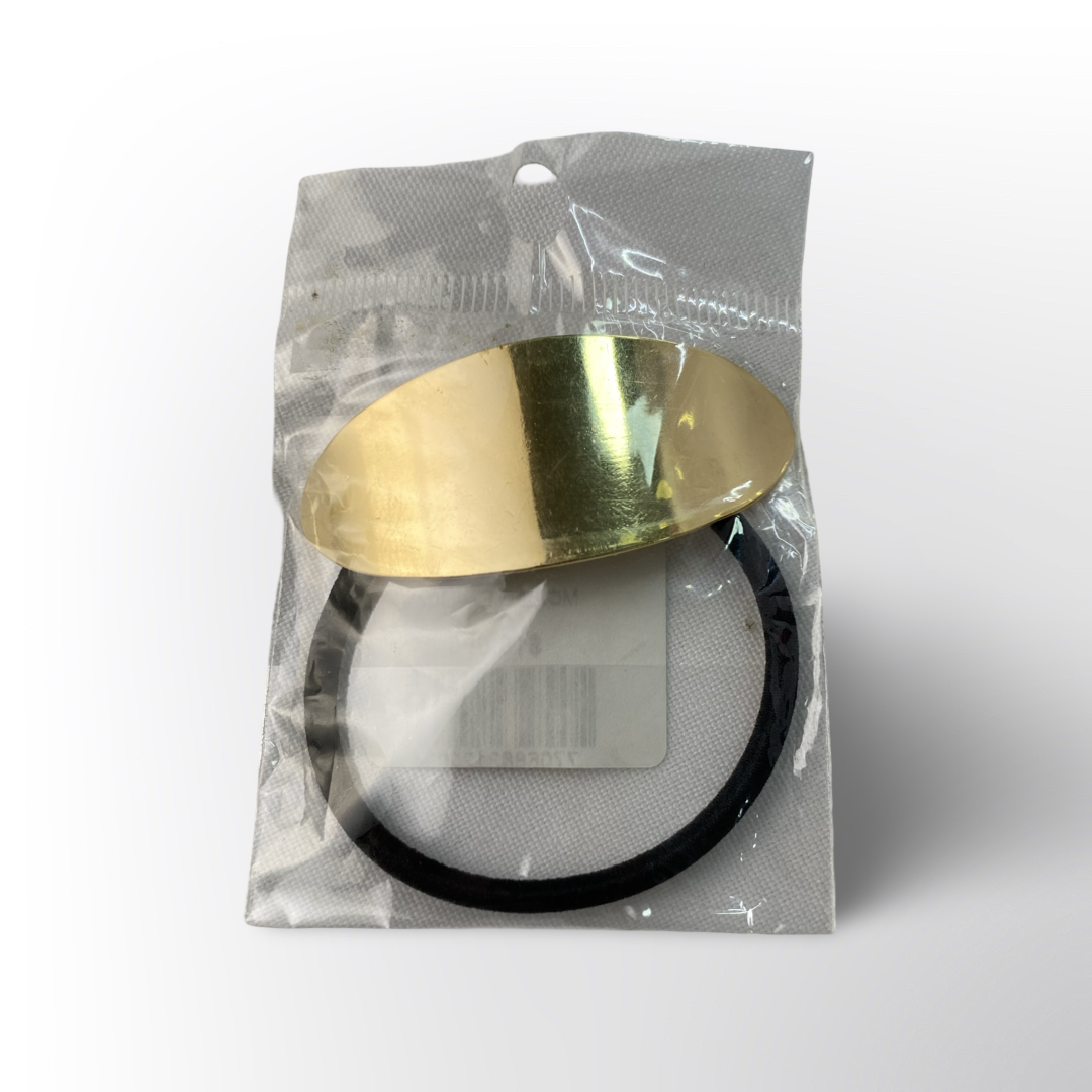 Moña para el Cabello con Detalle Metálico – Disponible