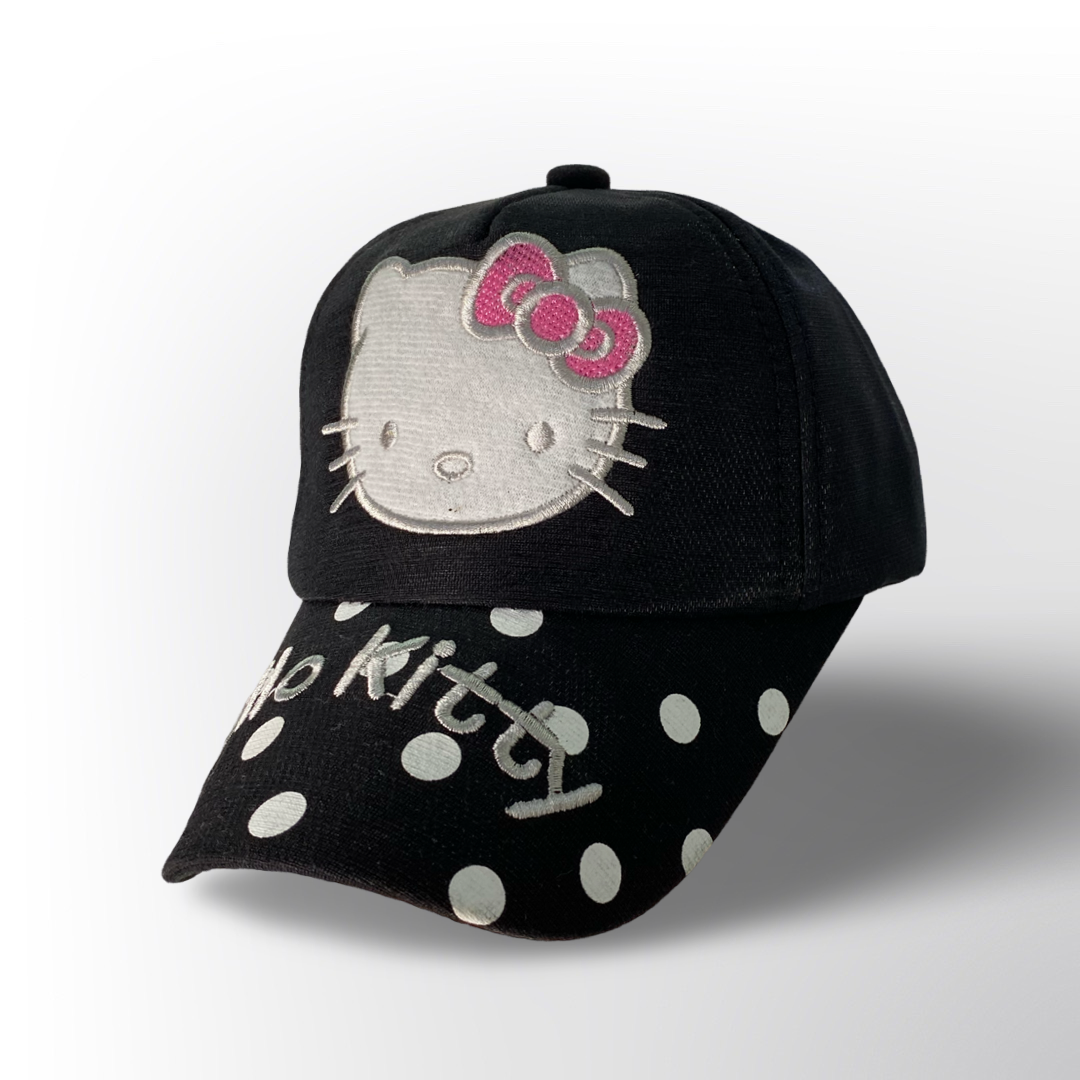 Gorra fucsia para niña con flores y estrellas en relieve – Sombrero divertido y colorido