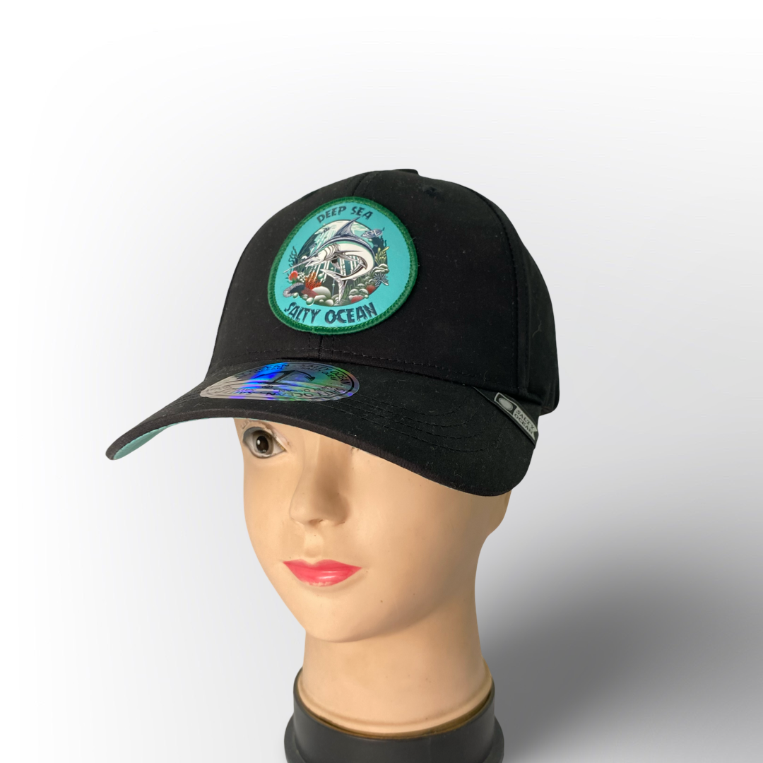Gorra Salty Ocean con Parche Vintage Surf – Estilo Casual Unisex