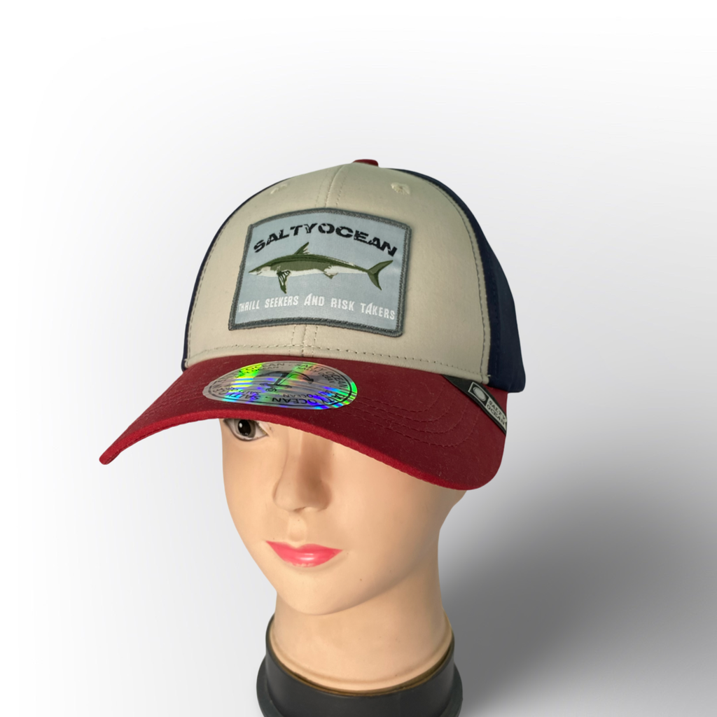 Gorra Salty Ocean con Parche Vintage Surf – Estilo Casual Unisex