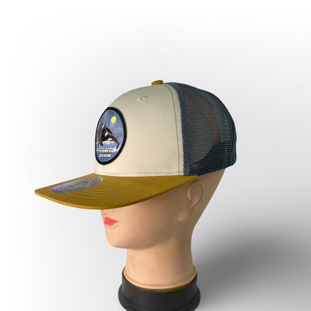 Gorra Salty Ocean con Parche Vintage Surf – Estilo Casual Unisex