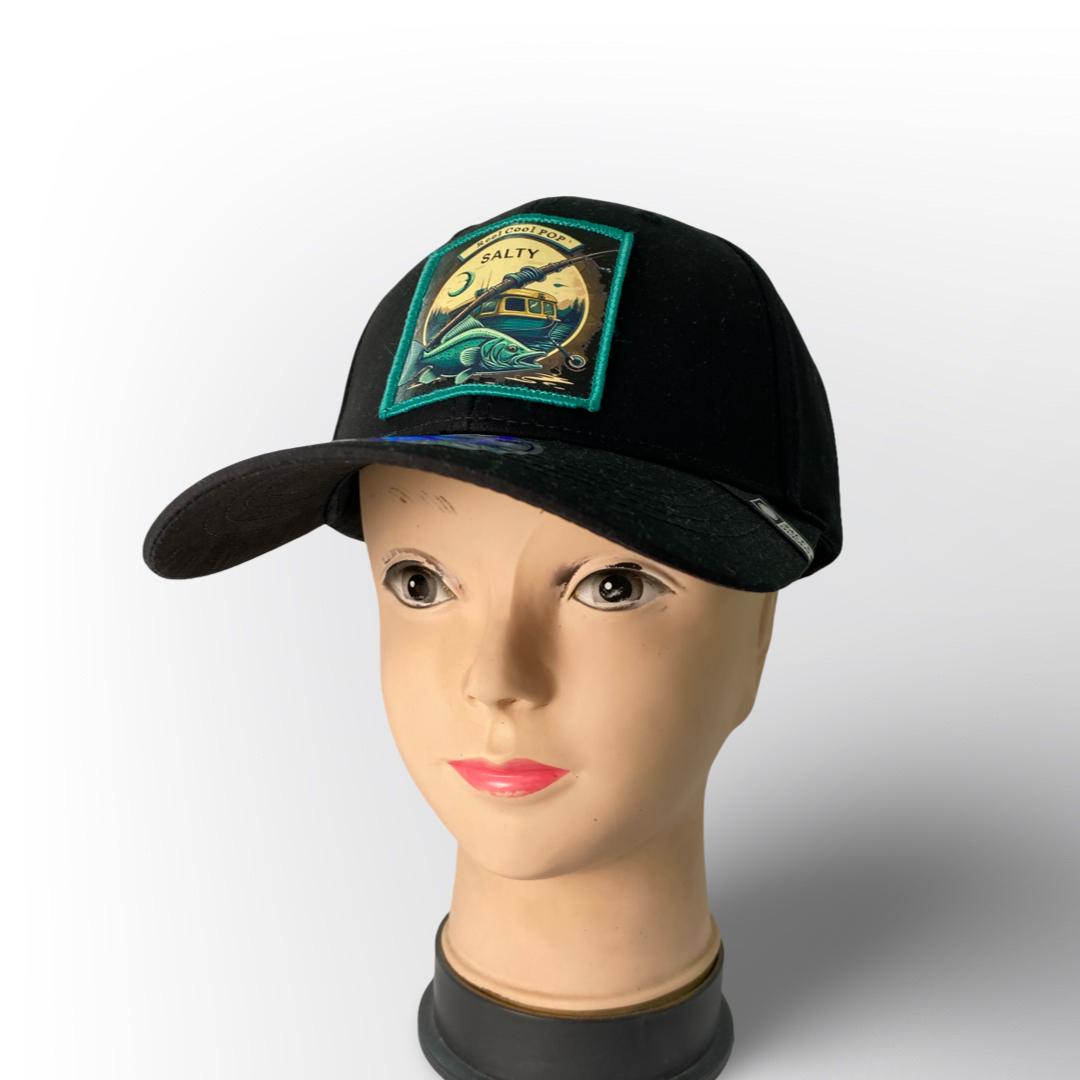 Gorra Salty Ocean con Parche Vintage Surf – Estilo Casual Unisex