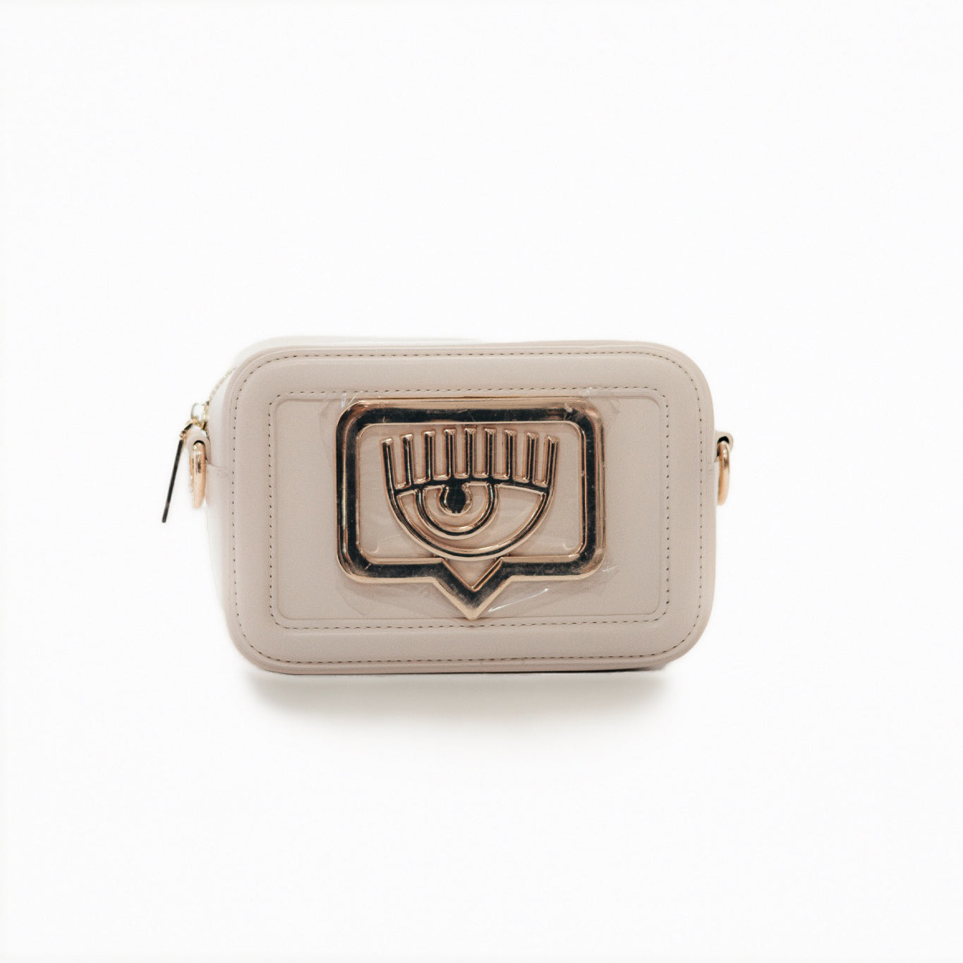 Bolso Bandolera Chiara Ferragni con Ojo - Bolso de Cámara de Piel Sintética para Mujer