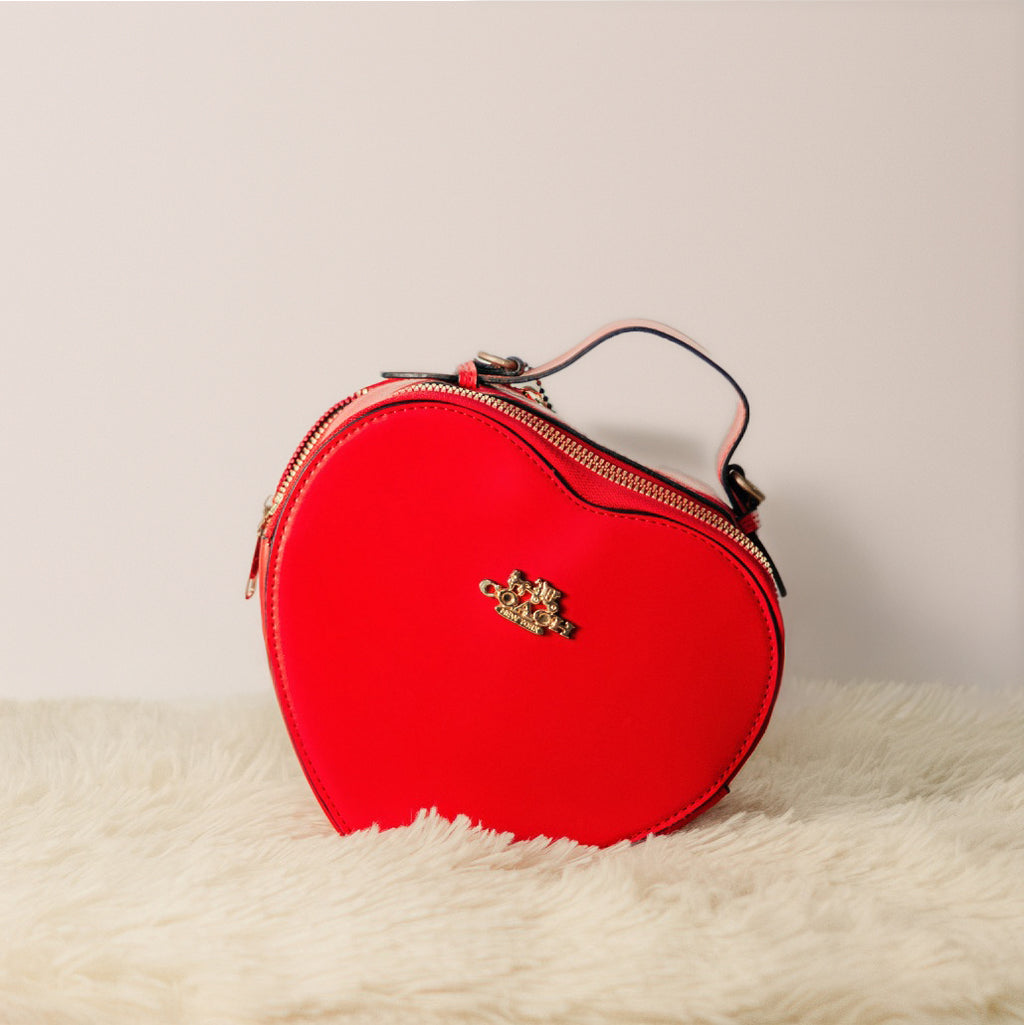 Bolso Forma Corazón Coach| Correa Cadena