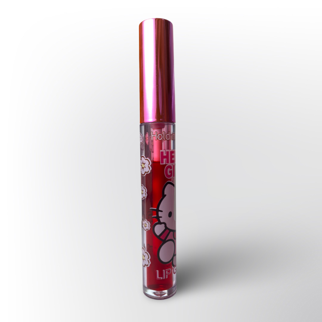 Brillo Labial Hello Kitty Lip Gloss – Acabado Brillante y Humectante