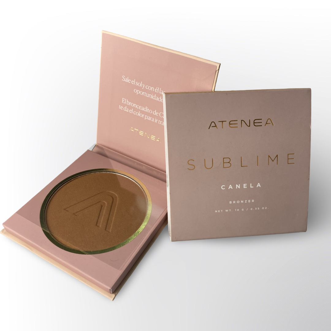 Bronzer Atenea Sublime Canela – Polvo Bronceador de Larga Duración 10g