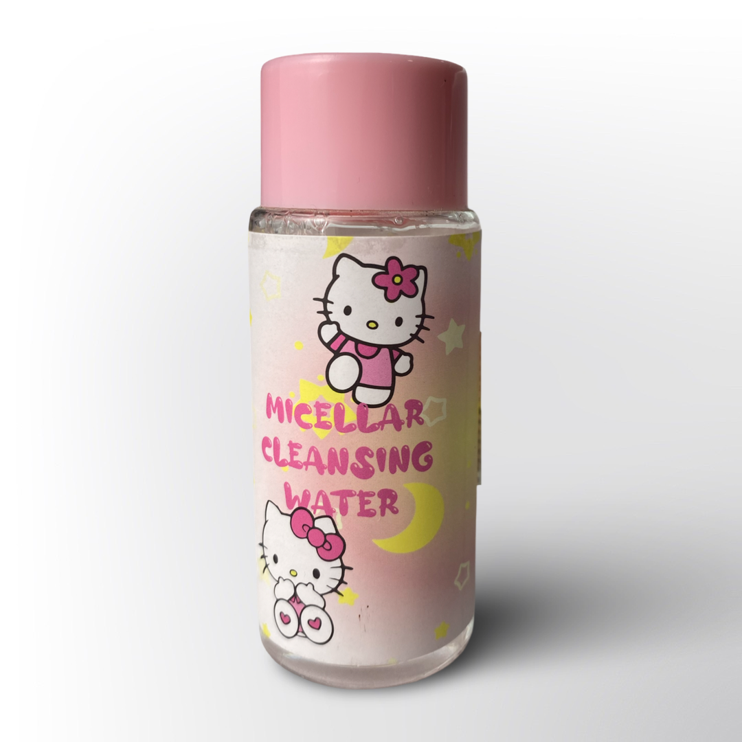 Agua Micelar Desmaquillante Hello Kitty – Limpieza Facial Suave y Efectiva