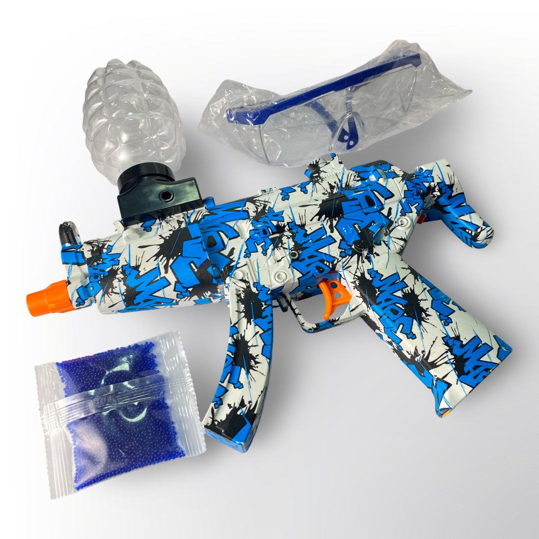 Pistola Lanzabolas de Gel Automática Recargable – Diversión Segura y Adrenalina para Niños y Adultos