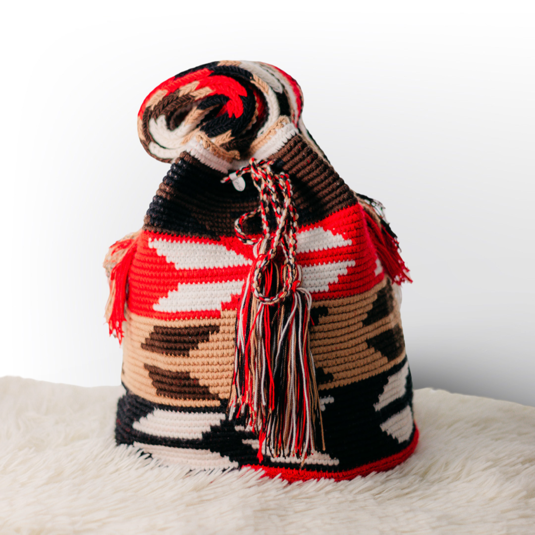 Mochilas Wayú con Variación de Colores y Estilos