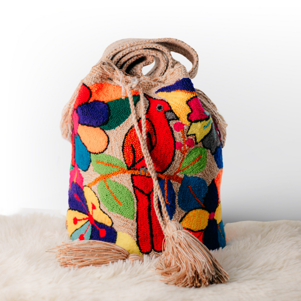 Mochilas Wayú con Variación de Colores y Estilos