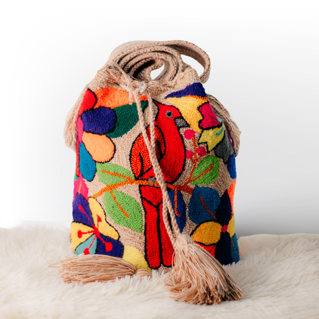 Mochilas Wayú con Variación de Colores y Estilos