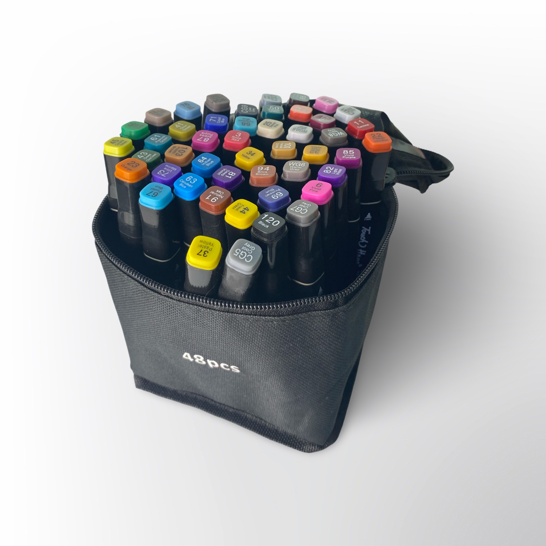 Set Marcadores Doble Punta X48 PCS