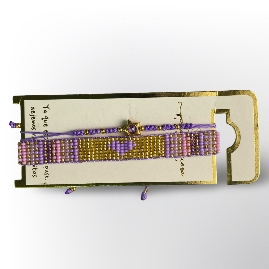 Pulseras tobilleras de Perlas de Colores "Deja tu Huella" - Set de 3 para Mujer