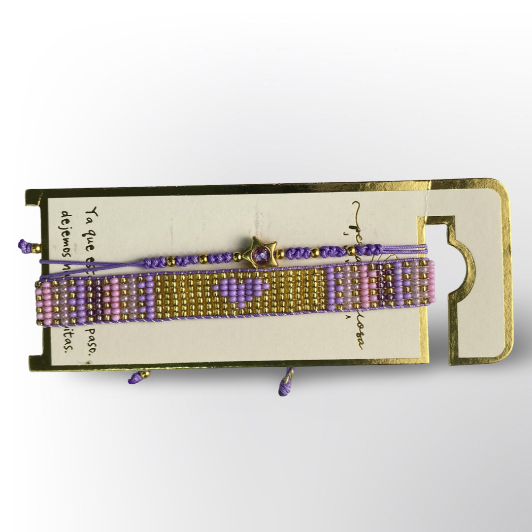 Pulseras tobilleras de Perlas de Colores "Deja tu Huella" - Set de 3 para Mujer