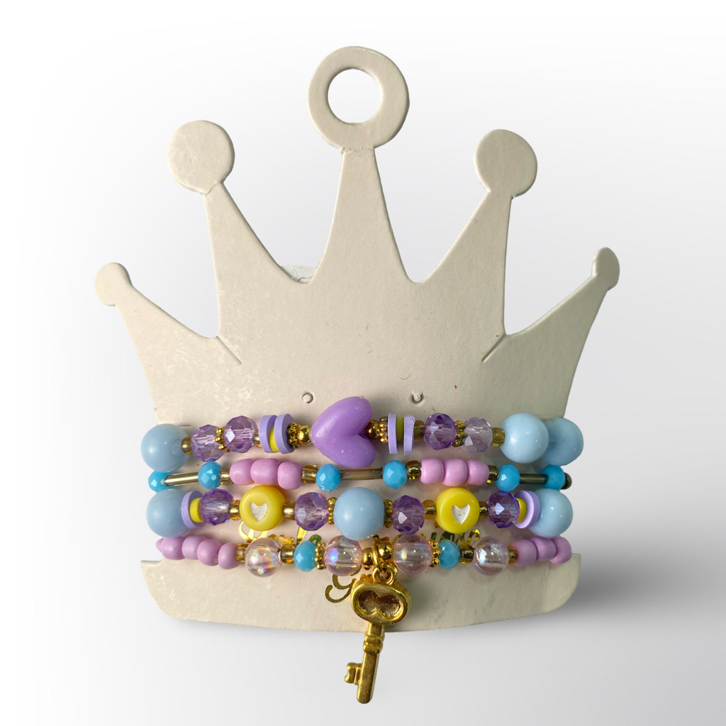 Colección Mágica de Pulseras - Diseños Apilables Únicos para Niñas 🎀