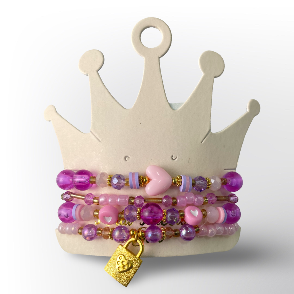 Colección Mágica de Pulseras - Diseños Apilables Únicos para Niñas 🎀