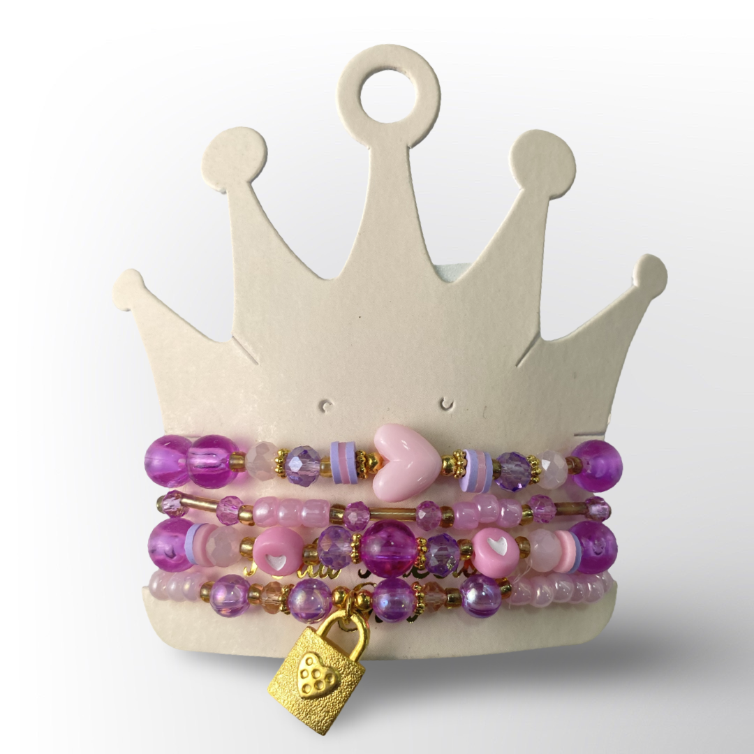 Colección Mágica de Pulseras - Diseños Apilables Únicos para Niñas 🎀