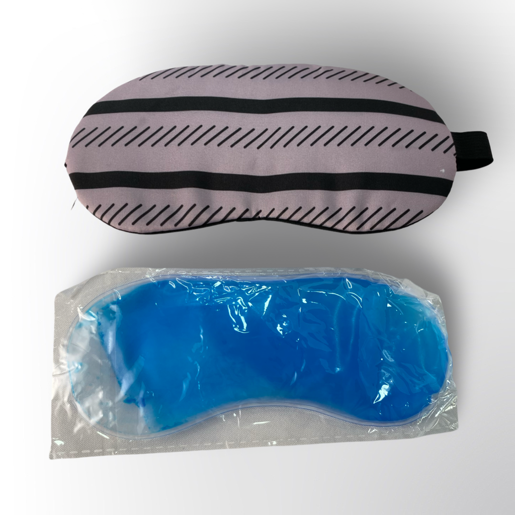 Antifaces para Dormir 😴✨ – Con gel frío/caliente, suaves y cómodos, ideales para descanso y relajación.