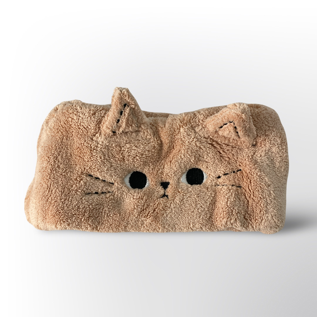 Cinta Facial para Maquillaje y Skincare 🐻✨ – Banda tipo felpa súper suave con diseño de carita tierna, ideal para sostener el cabello mientras te maquillas, lavas el rostro o aplicas mascarillas. ¡Cómoda, práctica y adorable!