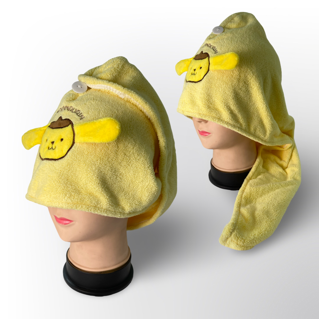 Toalla de Microfibra para Secado de Cabello 💖🐰