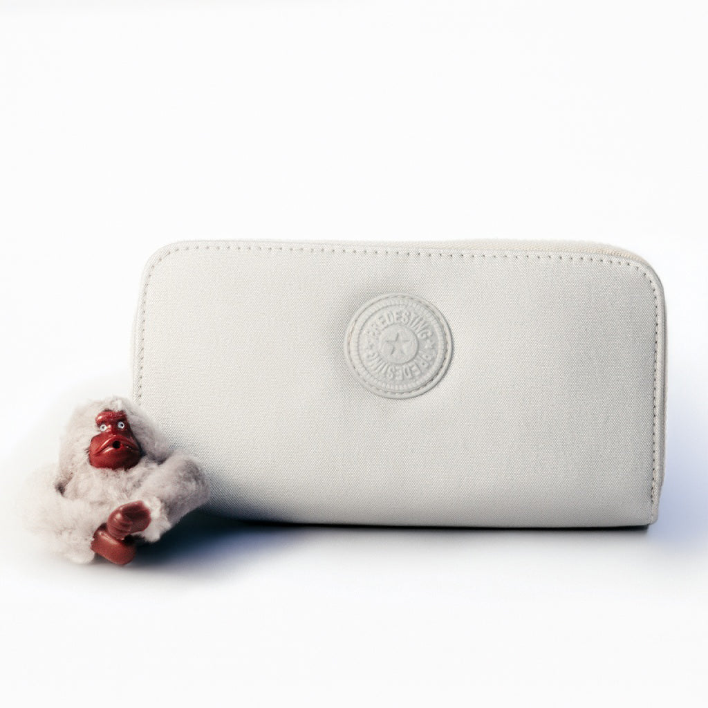 Billetera Kipling con Llavero de Mono - Organizador de Cartera RFID en 5 Colores