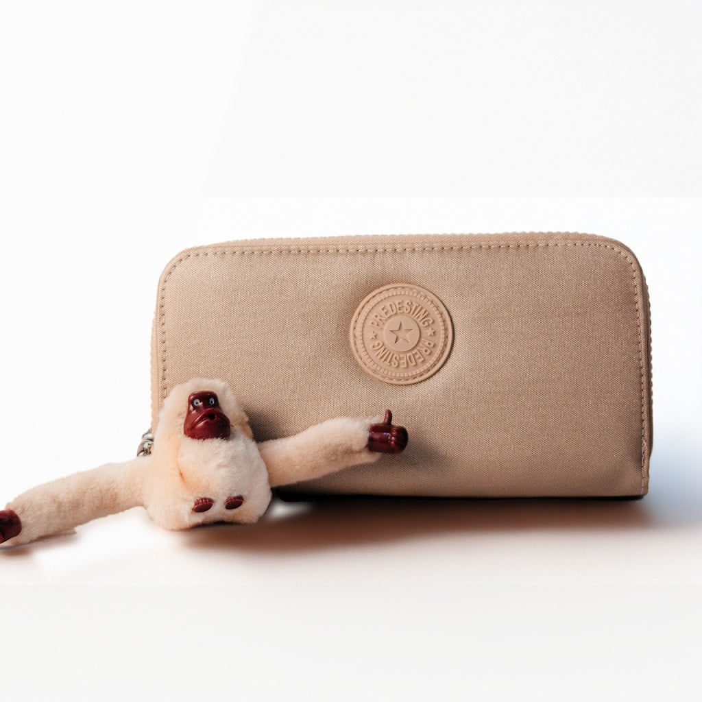 Billetera Kipling con Llavero de Mono - Organizador de Cartera RFID en 5 Colores