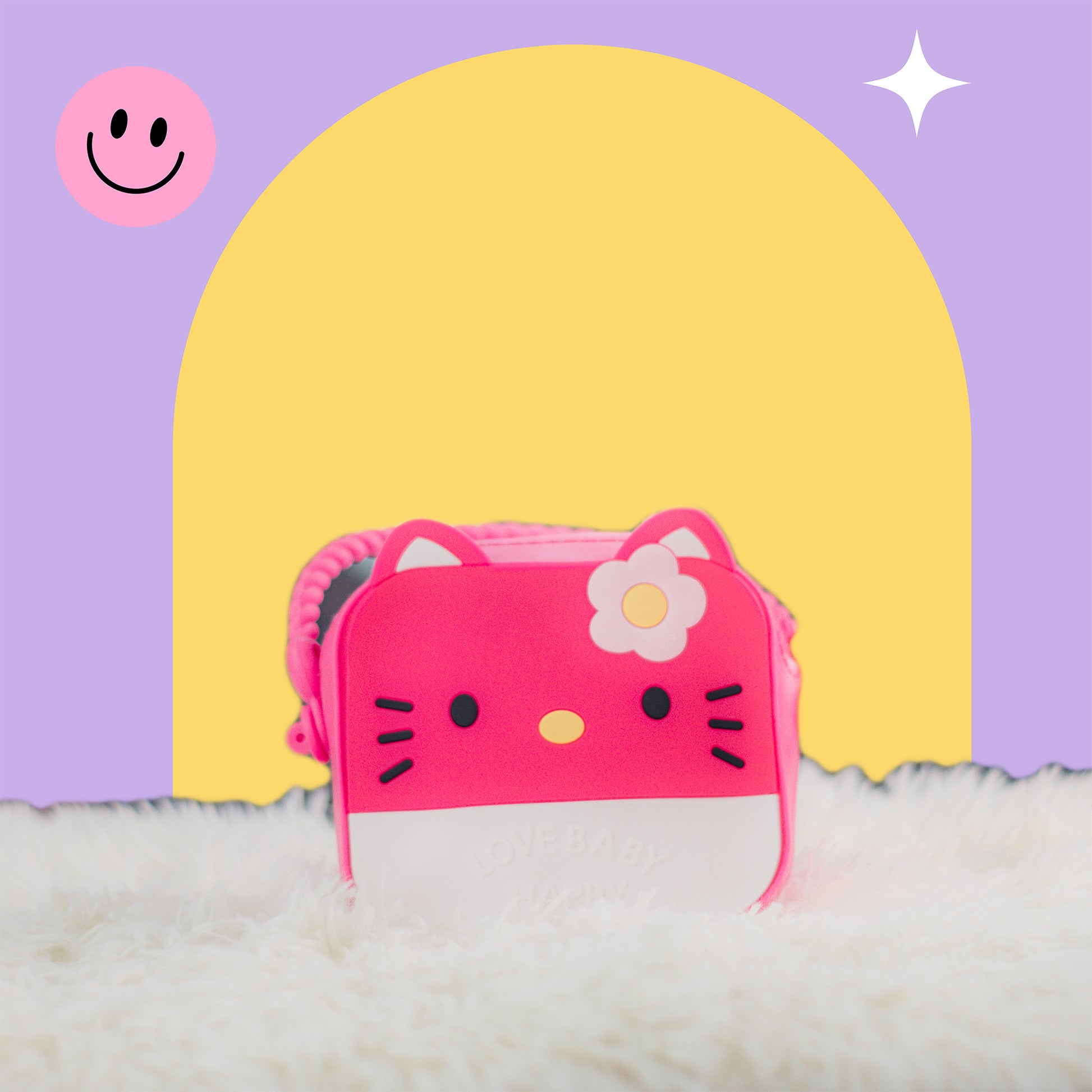 🐱 Bolso Infantil Gato Rosa "Love Baby"